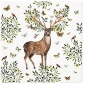 Paw Serwetki Paw Lunch BN Forest Antlers mix nadruk papier [mm:] 330x330 (SDL132500)