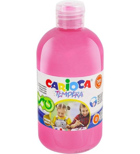 Carioca Farba tempera Carioca kolor: różowy ciemny 500ml 1 kolor. (170-2715)