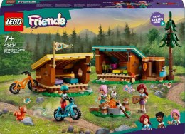 Lego Klocki konstrukcyjne Lego Friends Przytulne domki na letnim obozie (42624)