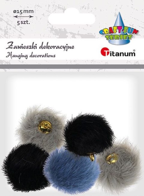 Titanum Pompony Titanum Craft-Fun Series zawieszki mix 50 szt (24BR0201-223)