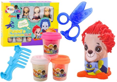 Lean Masa plastyczna dla dzieci Lean Ciastolina Ludziki Salon Fryzjerski Akcesoria mix (18145) Lean Masa plastyczna dla dzieci Lean Ciastolina Ludziki Salon Fryzjerski Akcesoria mix (18145)