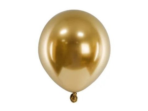 Partydeco Balon gumowy Partydeco 50szt. złoty 120mm (CHB1-5-019-50)