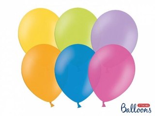 Partydeco Balon gumowy Partydeco Strong 10 szt. pastelowy 300mm (SB14P-000-10)