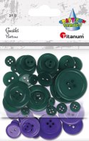 Titanum Guziki Titanum Craft-Fun Series plastikowe mix (24BR0202-32)