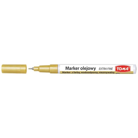 Toma Marker olejowy Toma extra fine złoty 0,9mm (TO-442 9 6) Toma Marker olejowy Toma extra fine złoty 0,9mm (TO-442 9 6)