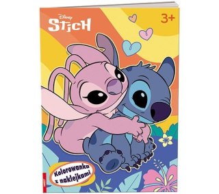 Ameet Książka dla dzieci Ameet Disney Stich Kolorowanka z Naklejkami (NA-9135)