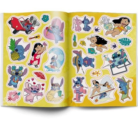 Ameet Książka dla dzieci Ameet Disney Stich Kolorowanka z Naklejkami (NA-9135)