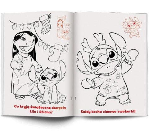 Ameet Książka dla dzieci Ameet Disney Stich. Kolorowanka z Naklejkami (NA-9137)