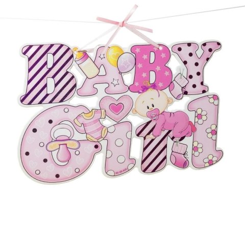 Go Party Dekoracja Go Party baby girl (BB-444)