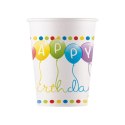 Godan Kubek jednorazowy Godan Birthday Streamers 200ml (93461)