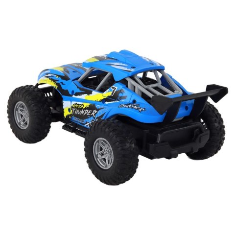 Lean Samochód Lean 1:16 Zdalnie Sterowane Off-Road Samochód Terenowy RC Niebieski (17361) Lean Samochód Lean 1:16 Zdalnie Sterowane Off-Road Samochód Terenowy RC Niebieski (17361)