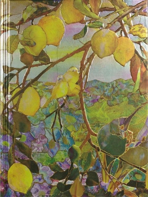 Peter Pauper Press Notes Peter Pauper Press Szyty Drzewo Cytrynowe Tiffany