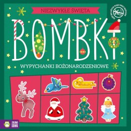 Zielona Sowa Książeczka edukacyjna Zielona Sowa Niezwykłe Święta. Bombki. Wypychanki