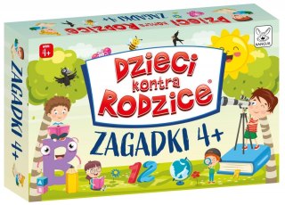 Kangur Gra karciana Kangur Dzieci kontra rodzice Zagadki 4+