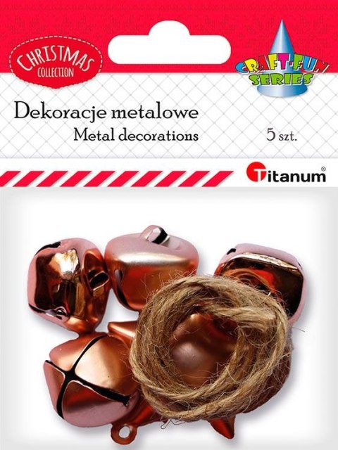 Titanum Zestaw dekoracyjny Titanum Craft-Fun Series dzwoneczki (23BR1204-2)