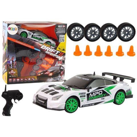 Lean Samochód Lean Drift Zdalnie Sterowane R/C 15 km/h Zmiana kół (12647) Lean Samochód Lean Drift Zdalnie Sterowane R/C 15 km/h Zmiana kół (12647)