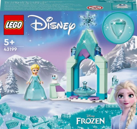 Lego Klocki konstrukcyjne Lego Disney Dziedziniec zamku Elzy (43199)