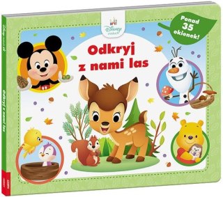 Ameet Książeczka edukacyjna Ameet Disney Maluch. Odkryj z nami las. (ok 9202)