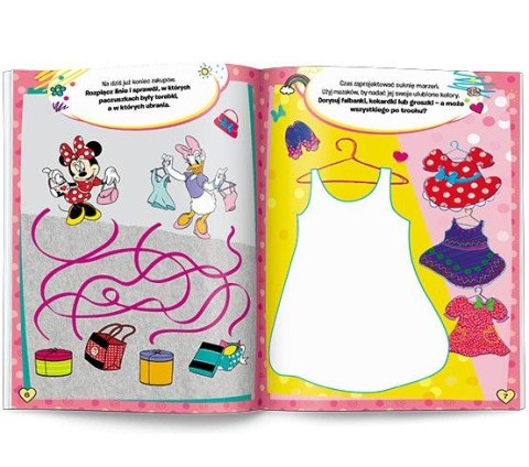 Ameet Książka dla dzieci Ameet Minnie. 100 brokatowych naklejek (NB 9104) Ameet Książka dla dzieci Ameet Minnie. 100 brokatowych naklejek (NB 9104)