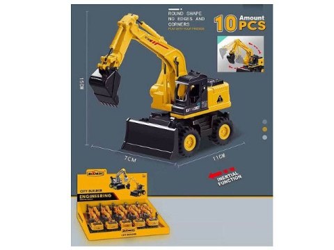 Bigtoys Koparka Bigtoys 15 cm (BA3128)