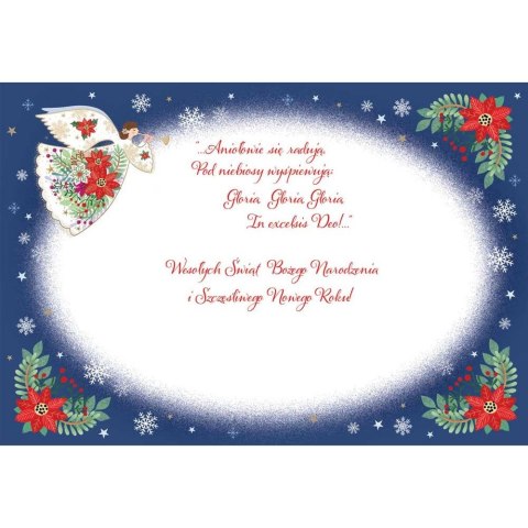 Henry Kartka składana BN z zawieszka ANIOŁEK B6 Henry (5905701483488)