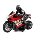 Lean Motocykl Lean Sportowy Ścigacz Zdalnie Sterowany 2.4G Zasięg 35 m Czerwony (9071)