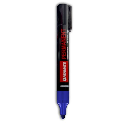 Penmate Marker permanentny Penmate niebieski okrągła końcówka TT8608, niebieski 1,0-3,0mm okrągła końcówka (1-3)