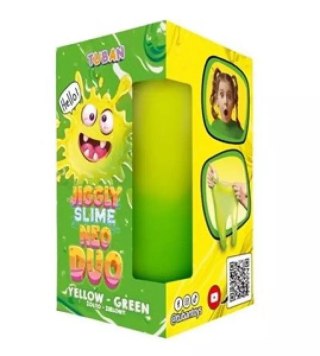 Tuban Glut Tuban Jiggly Slime Neo Duo, żółto-zielony, 430 g