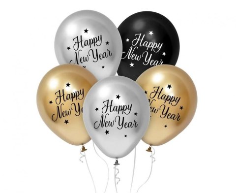 Godan Balon gumowy Godan Happy New Year mix 12cal (GZ-HNY5) Godan Balon gumowy Godan Happy New Year mix 12cal (GZ-HNY5)