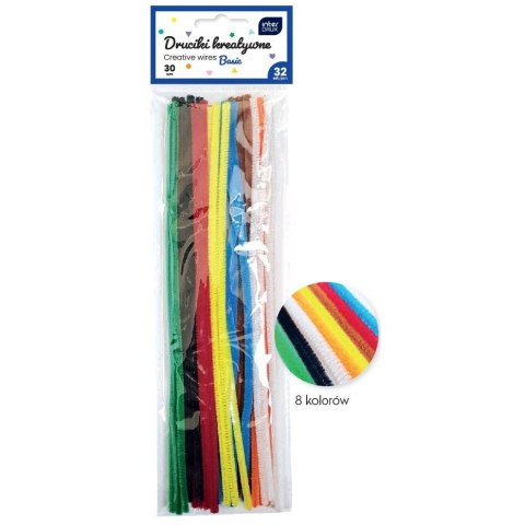 Interdruk Drucik Interdruk BASIC 5902277356901 kolor: mix 300mm 32 szt (30cm 32 szt)