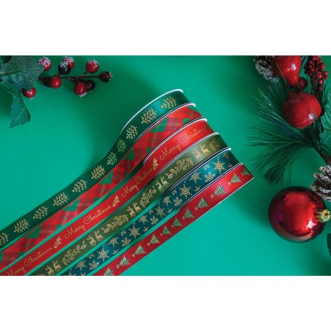 Interdruk Wstążka Interdruk CHRISTMAS 5902277354167x3 [mm x m] mix (3m SATYNOWA)
