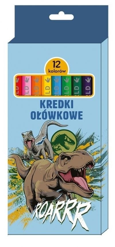 Beniamin Kredki ołówkowe Beniamin Jurassic Park 12 kol.