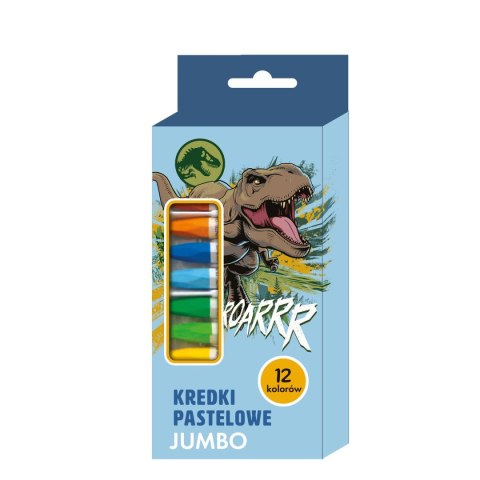 Beniamin Kredki ołówkowe Beniamin Jurassic Park pastel 12 kol.