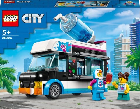 Lego Klocki konstrukcyjne Lego City Pingwinia furgonetka ze slushem (60384)