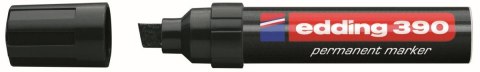Edding Marker permanentny Edding czarny 4,0-12,0mm ścięta końcówka (390) Edding Marker permanentny Edding czarny 4,0-12,0mm ścięta końcówka (390)