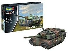 Revell Model do sklejania Revell Legendarny czołg Leclerc T5 francuskiego producenta Nexter dla zaawansowanych modelarzy (03341)