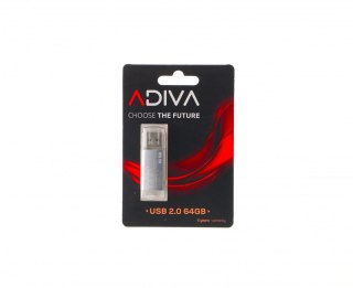 Adiva Pendrive Adiva 64GB (ADIVAPEN64GB2.0)