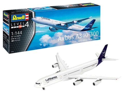 Cobi Model do sklejania Cobi Samolot Airbus A340-300 Lufthansa New Livery (REV-03803)