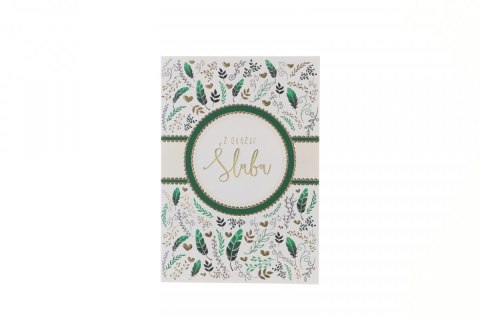 Henry Kartka składana Karnet A5 SLUB BUTELKOWY A5 Henry (5905701484812)