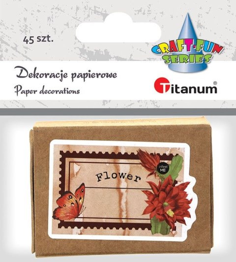 Titanum Ozdoba papierowa Titanum Craft-Fun Series notatki w pudełku (24XQ0501-18)