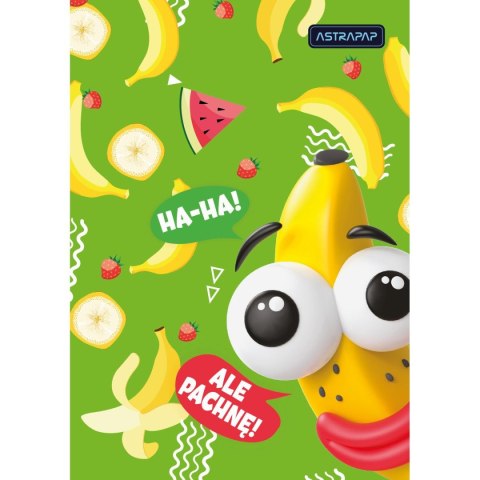 Astrapap Teczka plastikowa na gumkę Frutos A4+ mix Astrapap (108024005)