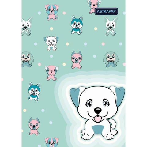 Astrapap Teczka plastikowa na gumkę Pastel animals A4 mix Astrapap (108024001)