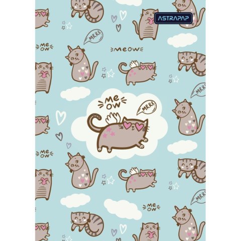 Astrapap Teczka plastikowa na gumkę Pastel animals A4 mix Astrapap (108024001)