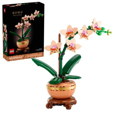 Lego Klocki konstrukcyjne Lego Botanicals Mała orchidea (10343)