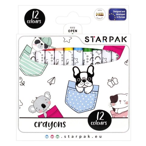 Starpak Kredki ołówkowe Starpak Minisy (490945)