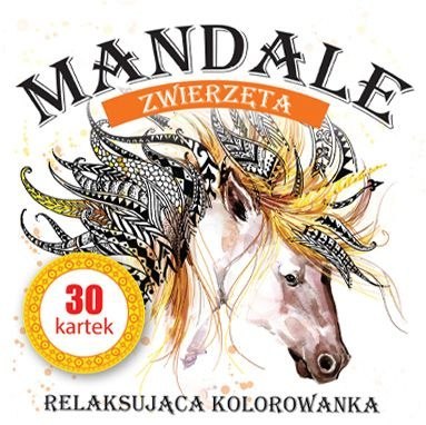 Kolorowanka Mandale. Zwierzęta.