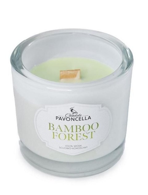 Pavoncella Świeczka ozdobna Pavoncella Bamboo Forest biała 170g (5905711530462) Pavoncella Świeczka ozdobna Pavoncella Bamboo Forest biała 170g (5905711530462)