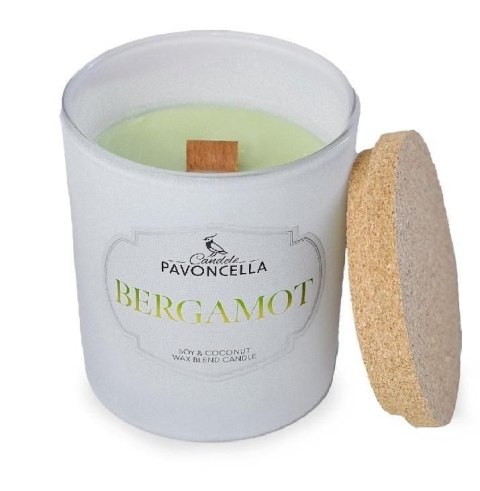 Pavoncella Świeczka ozdobna Pavoncella Classico Bergamot biała 135 g (5906492907016) Pavoncella Świeczka ozdobna Pavoncella Classico Bergamot biała 135 g (5906492907016)