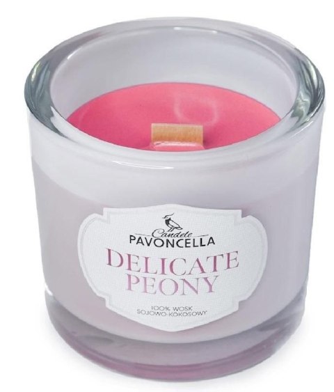 Pavoncella Świeczka ozdobna Pavoncella Delicate Peony biała 170g (5905711530493) Pavoncella Świeczka ozdobna Pavoncella Delicate Peony biała 170g (5905711530493)