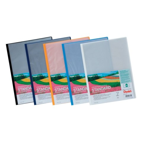 Pentel Skoroszyt Pentel prezentacyjny A4 biały polipropylen PP (DCP1407-W) Pentel Skoroszyt Pentel prezentacyjny A4 biały polipropylen PP (DCP1407-W)